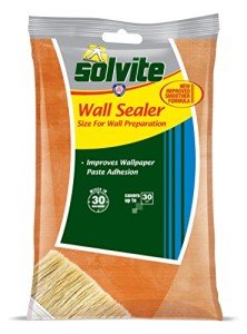 Solvite Wallpaper Sealer - Quick Mix, 30m² Coverage