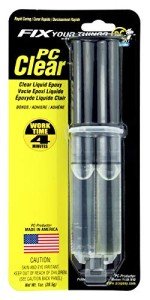 PC-Clear 1oz Epoxy Adhesive Double Syringe