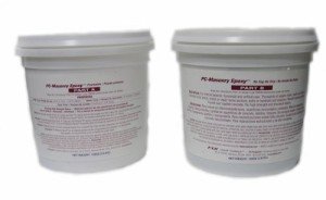 Masonry Epoxy Adhesive Paste - Two-Part, 128 oz