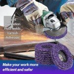 4.5 Inch Rust Removal Strip Discs - 5 Pack