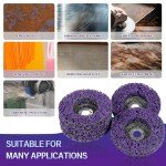 4.5 Inch Rust Removal Strip Discs - 5 Pack