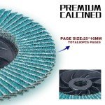 10 Pack 4.5" Zirconia Flap Discs - 60 Grit