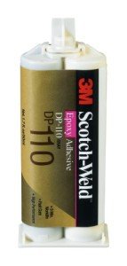 3M Scotch-Weld Gray Epoxy Adhesive, 48.5 mL