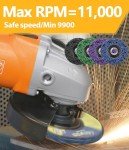 12 Pack Strip Discs for Angle Grinders