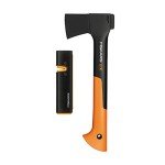 Fiskars Universal Axe Set with Sharpener, 35.5 cm
