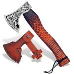 SIZZCO Custom Forged Carbon Steel Viking Axe