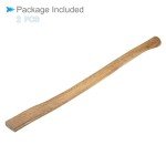 CoCud 2PCS 90cm Oak Axe Handle Replacement