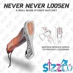 SIZZCO Custom Forged Carbon Steel Viking Axe