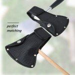 Leather Axe Sheath Set for Outdoor Hiking