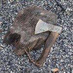 Ergonomic Hickory Replacement Handle for Hatchets