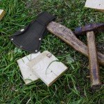 Leather Axe Sheath Set for Outdoor Hiking