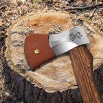28-Inch Wood Splitting Axe with Leather Sheath