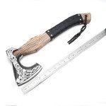 Viking Tomahawk Axe with Rosewood Handle
