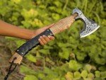 Viking Tomahawk Axe with Rosewood Handle