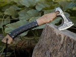 Viking Tomahawk Axe with Rosewood Handle