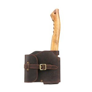 Tourbon Leather Axe Sheath with Belt Loop