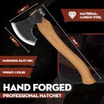 Dream Reach 14" Hand Forged Camping Hatchet