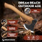 Dream Reach 14" Hand Forged Camping Hatchet