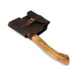Tourbon Leather Axe Sheath with Belt Loop