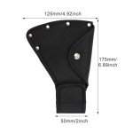 Black Hatchet Head Sheath and Blade Cover