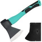 Bluedale Camping Axe with Sheath and Anti-Slip Handle