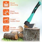 Bluedale Camping Axe with Sheath and Anti-Slip Handle