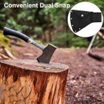 Black Hatchet Head Sheath and Blade Cover