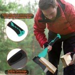 Bluedale Camping Axe with Sheath and Anti-Slip Handle