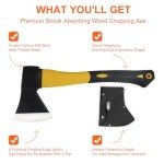 Bluedale Camping Hatchet and Wood Splitting Axe