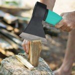 Bluedale Camping Axe with Sheath and Anti-Slip Handle