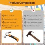 8oz Magnetic Claw Hammer for Camping & Home