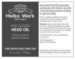 Helko Werk Axe Guard Oil - 1 Oz
