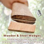 15.35in Replacement Wood Handle for Axe & Hatchet