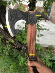 24" Viking Berserker Axe - Durable Double-Headed Tool