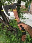 24" Viking Berserker Axe - Durable Double-Headed Tool