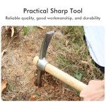 Heavy Duty Double Head Stainless Steel Pickaxe