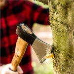 Hazet 600g Hand Hatchet with Hickory Handle