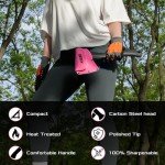 KSEIBI Camping Hatchet with Sheath - Pink
