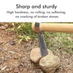 Heavy Duty Double Head Stainless Steel Pickaxe