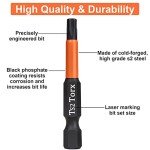 10-Piece Screwdriver Bit Set with Storage Box