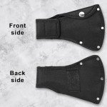 Axe Head Cover with Double Snap Holster