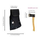 2-Pack Black Axe Head Sheath Holsters