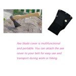 2-Pack Black Axe Head Sheath Holsters