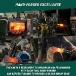 BeaverCraft AX3 Camping Hatchet for Chopping Wood