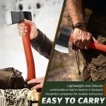 PURPLEBIRD 15'' Hatchet Axe for Outdoor Chopping