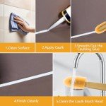 4-Piece Caulking Tool Set for Smoothing & Spreading