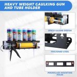 Hicarer Wall-Mounted Caulking Gun Storage Rack (2 Packs)