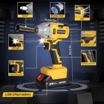 LYTFEI 21V Cordless Impact Wrench with Accessories