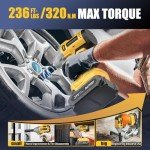 LYTFEI 21V Cordless Impact Wrench with Accessories