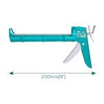 Total Tools Silicone Applicator Gun - Ergonomic Design